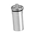 thumbnail image 2 of 4xLlavero Pastillero Pastillero De Viaje Contenedor De Metal Para Supervivencia Al Aire Libre Viajes Plata, 2 of 8