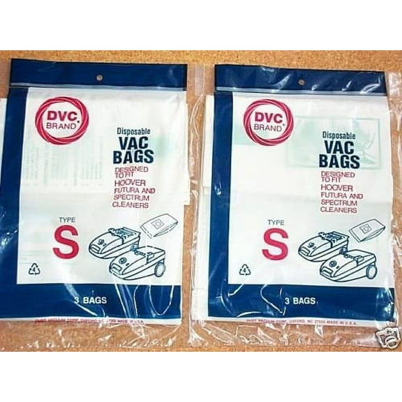 24 DESIGNED TO FIT HOOVER S CANISTER VACUUM BAGS