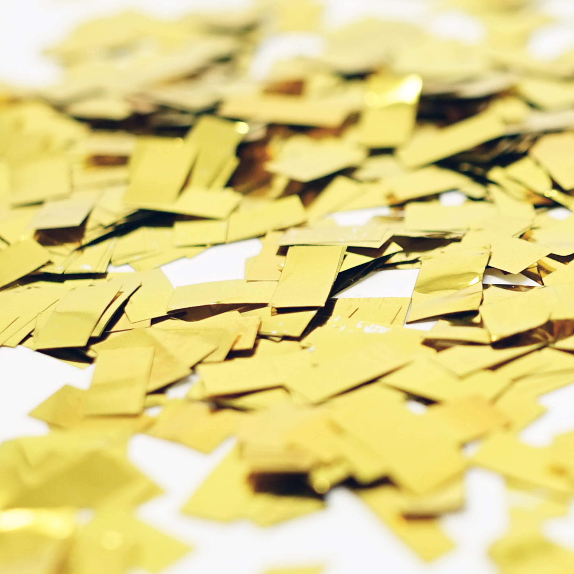 5000 pieces tissue paper confetti 1 inch black gray gold table confett —  CHIMIYA