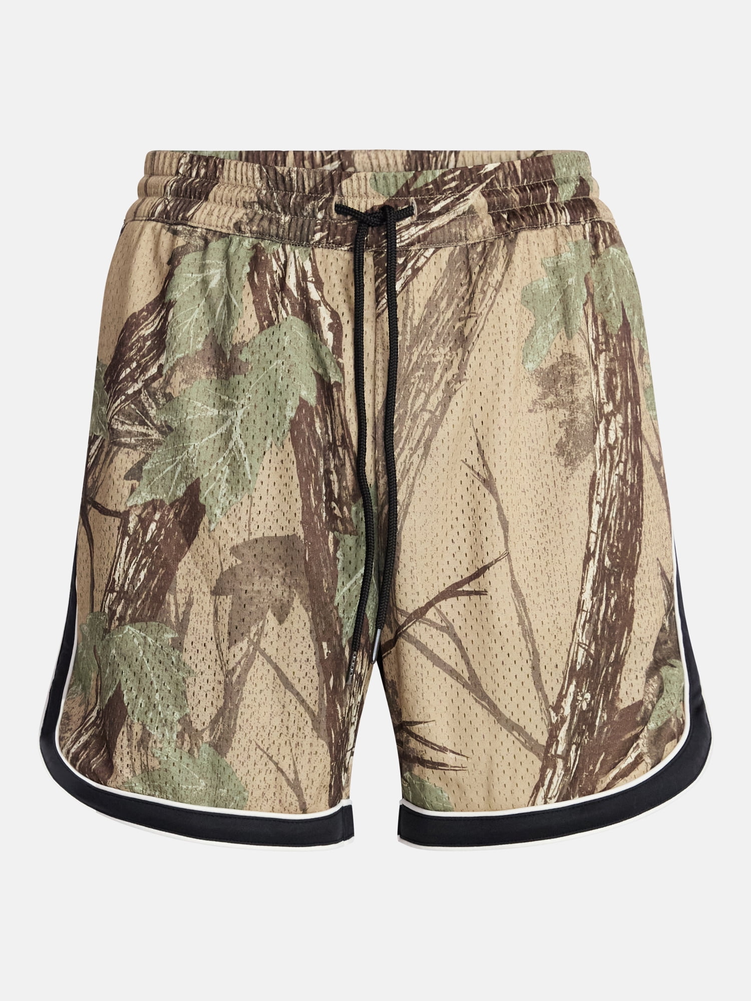 No Boundaries Solid and Printed Mesh Shorts, 5" Inseam, Men's XS-5XL