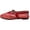 Red, variant on DeHolifer Women's Mesh Ballet Flats Fishnet Ballerina Buckled Straps Mesh Mary Jane Flat Casual Low Heels