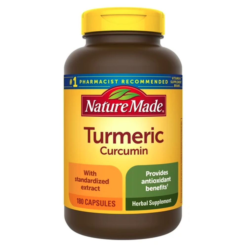Nature Made Turmeric Capsules, 180 ct.