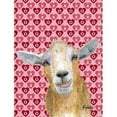 thumbnail image 1 of Carolines Treasures RDR3026CHF Cœurs et Amour Drapeau Chèvre Toile Taille Maison, 1 of 4