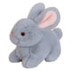 thumbnail image 1 of Lindo conejo blanco de peluche | Muñeco de peluche suave | Regalo de Pascua para niños | Conejito curativo de 15 cm con detalles, 1 of 5