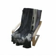 thumbnail image 4 of Night Soft Flannel Fleece Throw Blanket, Silhouette of a Tree Against Giant Moon Starry Sky, Cozy Plush for Indoor and Outdoor Use, 60" x 80", Grey Black Charcoal Grey, by Ambesonne, 4 of 6