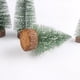 thumbnail image 4 of Mini árbol de Navidad, decoración de escritorio, bricolaje, adornos navideños con agujas de pino, árbol de Navidad pequeño de cedro blanco teñido de Navidad, 4 of 5
