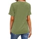 thumbnail image 3 of Minnieouse Camisa de manga corta con estampado de de león y cuello para mujer Prendas para la parte del cuerpo verde claro XXL Minnieouse AP002414-20, 3 of 6