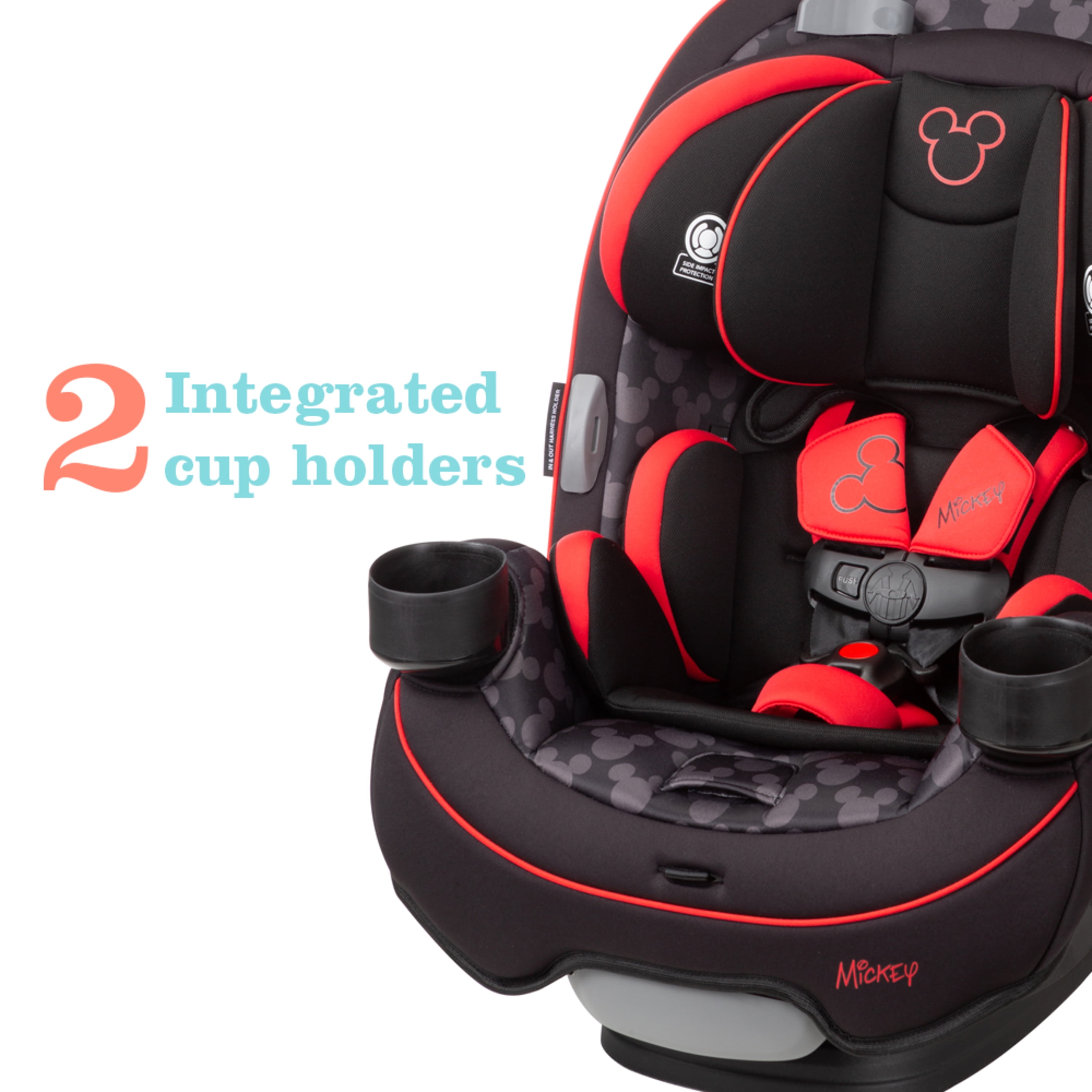 Disney Baby Grow and Go All-in-One Convertible Car Seat, Simply Mickey, Infant & Toddler, Unisex