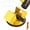 Yellow, variant on Floor Gap Fixer Tool Heavy Duty 45°Striking Surface Floor Gap Repair Tool Made of Iron & Enhanced Suction Cup with Slot Cutter and 5pcs Sticky Pads for Fixer Laminate/Vinyl Flooring Tools