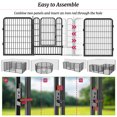 thumbnail image 5 of Jhsomdr Dog Playpen Outdoor 24 Panels 40" Height Heavy Duty Metal Dog Fence with Gate Pets Puppy Playpen Exercise Dog Pen for Small/Medium/Large Dogs, 5 of 7