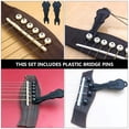 thumbnail image 5 of unbranded 1Jgo Kit De Pines De Para Guitarra En Plástico Con Herramienta Extractora Y Plectros, 5 of 5
