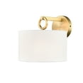 thumbnail image 2 of Millennium Lighting  Braxstan 1 Light Wall Sconce - 9.625 Inch Vintage Brass, 2 of 5