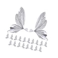 thumbnail image 3 of GUOOL 40 Pcs Papier d'Emballage Papillons et Fleurs Papier d'Emballage Floral pour l'Action de Grâce, 3 of 9