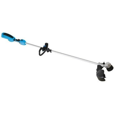 13 in. 40 V Blue Electric Cordless Lithium Battery String Trimmer & Edger Kit, Blue