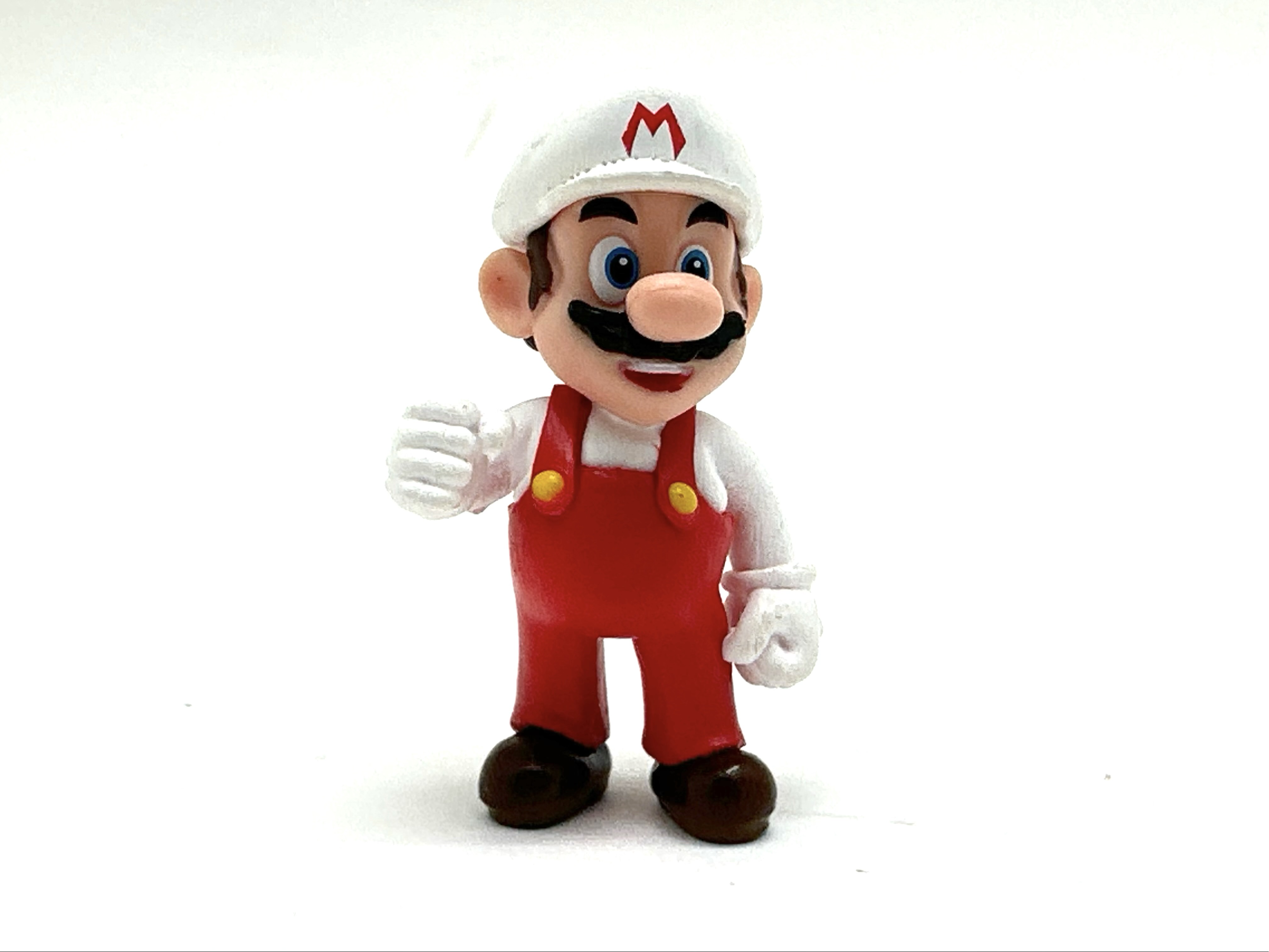 Super Mario Mini Action Figure Set - 3 Pezzi Da 6 Cm - Serie 1,2,3 - Include Mario E Fire Mario - Giocattolo Ufficiale Nintendo