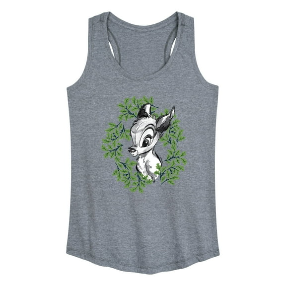 Bambi - Bambi Wreath - Women's Racerback Tank Top