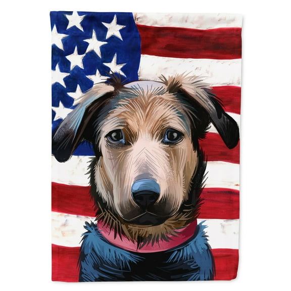 Carolines Treasures CK6562GF Huntaway Dog American Garden Size outdoor-flags, Multicolor