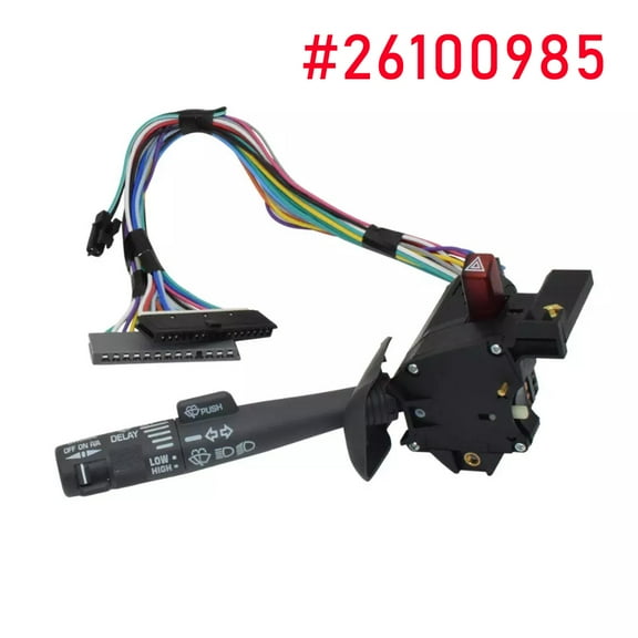 For 95-98 GM Silverado Sierra Turn Signal Wiper Switch Multifunction 26100985