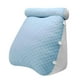 thumbnail image 5 of Almohada triangular en forma de cuña para cabecero, cojín de respaldo ajustable para sentarse azul, 5 of 9