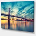 thumbnail image 2 of Design Art - Ben Franklin Bridge in Philadelphia, 2 of 3