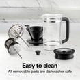 thumbnail image 6 of 7 - in - 1 Stainless Coffee Maker, 6 - Cup Drip & Pour Over, Chrome Silver, 1050W, Dishwasher - Safe, 6 of 7