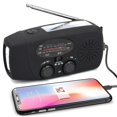thumbnail image 5 of Vägradio med solcellsladdare och nödfilt / Nödradio och powerbank Svart Vägradio Endast Bl Bl, 5 of 5
