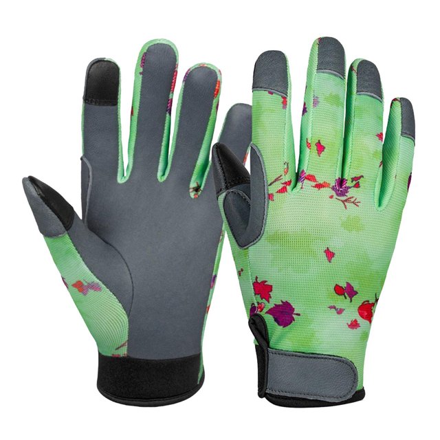 1 par de guantes de jardinería de seguridad para mujer, guantes de trabajo protectores transpirables para exteriores S Zulema Guantes de jardineria