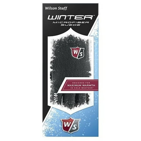 Wilson Staff Winter Gloves (Mens, PAIR) Golf Microfiber Suede (Best Winter Golf Gloves Review)