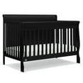 thumbnail image 3 of Simmons Kids Carter 6-in-1 Convertible Crib - Greenguard Gold Certified, Black Ebony, 3 of 13