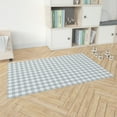 thumbnail image 4 of Proper Gingham Slate Blue Kids Play Mat, 4 of 5