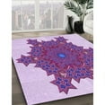 thumbnail image 2 of Ahgly Company Indoor Rectangle Patterned Blossom Pink Area Rugs, 2' x 4', 2 of 6