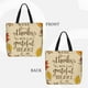 thumbnail image 2 of Easygdp Thanksgiving With A Grateful Heart Bolsa Tote para Mujer, Bolso de Hombro para Trabajo, Playa, Viajes, Compras y Supermercado, 2 of 7