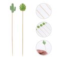 thumbnail image 3 of 100pcs Hawaiian Cake Decorative Picks Cake Fruit Toppers Cocktail Decor Picks, 3 of 8