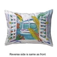 thumbnail image 4 of Betsy Drake HJ348 Dicks Blue Morpho Large Indoor & Outdoor Pillow, 4 of 4