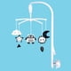 thumbnail image 4 of Soporte móvil giratorio para bebé, caja de música sensorial, decoración de cuna, cama de bebé, juguete, móvil, móvil para cuna para coche Búho Sunnimix Titular de campana de cama, 4 of 6
