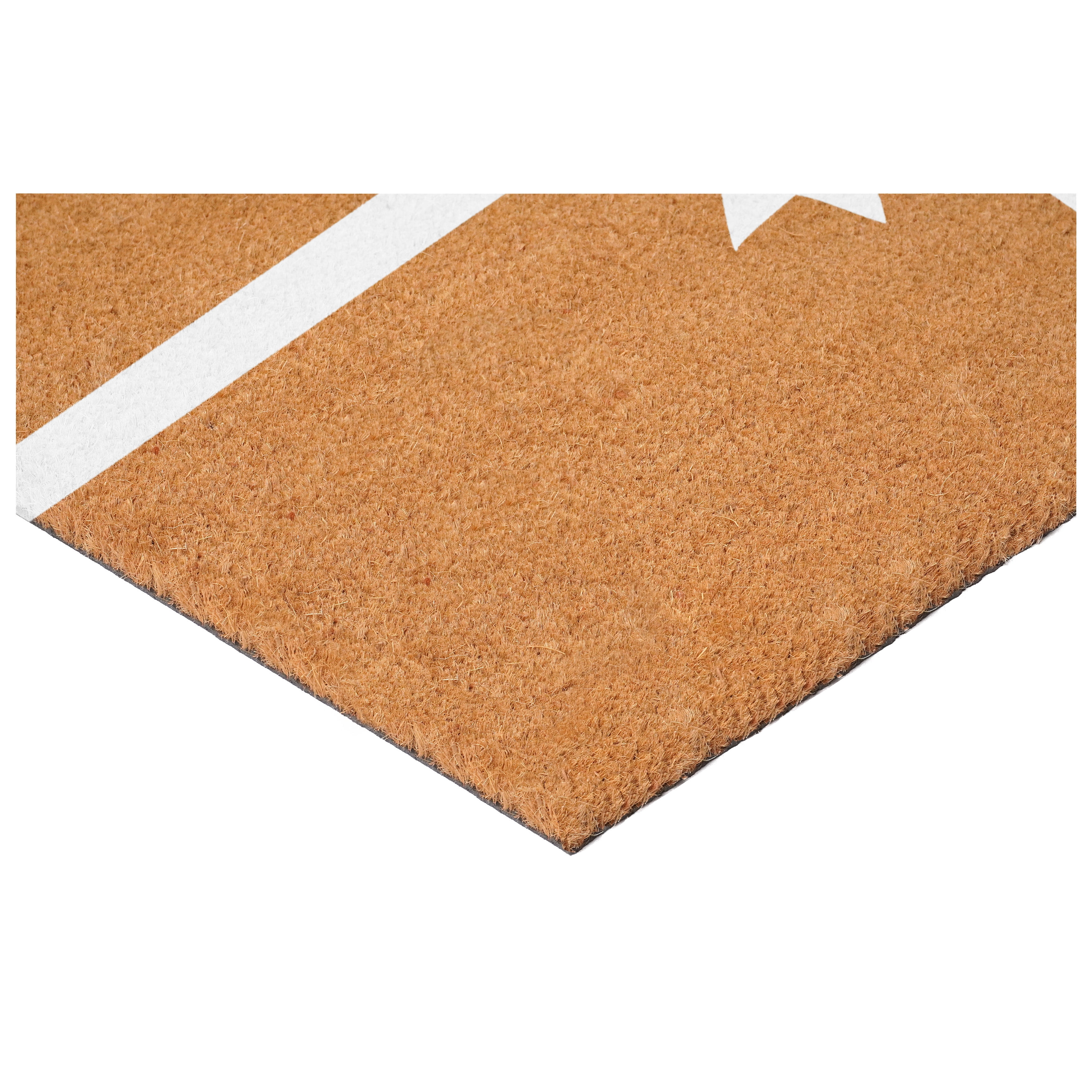 Calloway Mills 117561729 White Holiday Gift Doormat, 17" x 29"