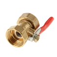 thumbnail image 3 of mmirethe Various Type Ball Valve Threaded Brass Ball Valve FF 20mm Red 1Set, 3 of 6