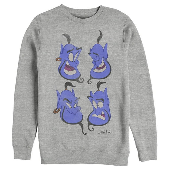 Men's Aladdin Genie Emotions  Sweatshirt