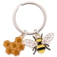 thumbnail image 1 of Llavero colgante abeja abeja llavero llavero llavero anillo de llave llavista novedoso, 1 of 4