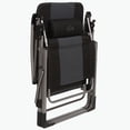 thumbnail image 3 of Kamp-Rite Outdoor Folding Reclining Zero Gravity Chair w/Pillow, Gray/Black, 3 of 4