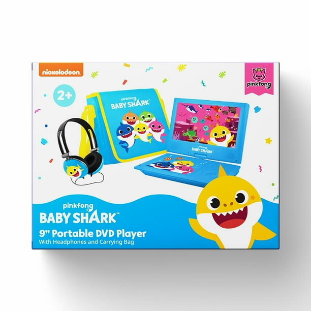 Pinkfong Baby Shark BSDVD902 9 - Inch Portable DVD Player with