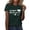 Blackish Green, variant on MEICHEN Graduation Gifts for Her: Senior 2026 Shirts Class Of 2026 T Shirt In My Senior Causal College Graduation Teacher Tee Tops Womens Spring Summer Tops