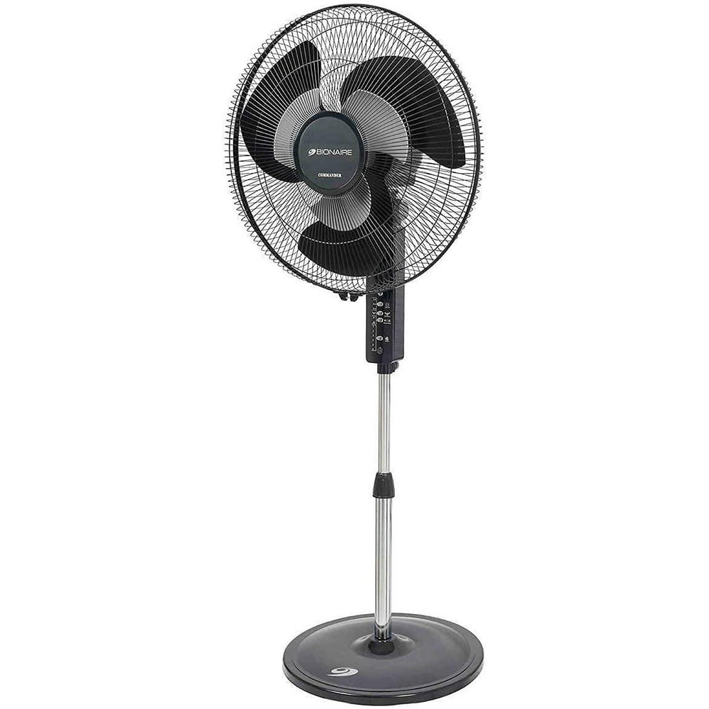 Bionaire Commander Oscillating Pedestal Fan, 18.5 x 15 x 47 inches
