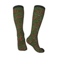 thumbnail image 5 of Lsque Red Snake Printed Crew Socks Men's Women's LightWeight Thin Casual Calf Socks ,Knee High Socks,Cotton Socks, 5 of 9