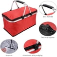 thumbnail image 2 of Cesta de picnic, plegable, aislado, negro, azul, rojo Namotu LKX-0057-3, 2 of 6