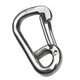 thumbnail image 1 of Durable Spring Snap Hook Mosquetón Llavero Hebilla Colgante Hardware Para ejercicio Al Hecho de material acero Inoxidable 304 M16x160mm, 1 of 6