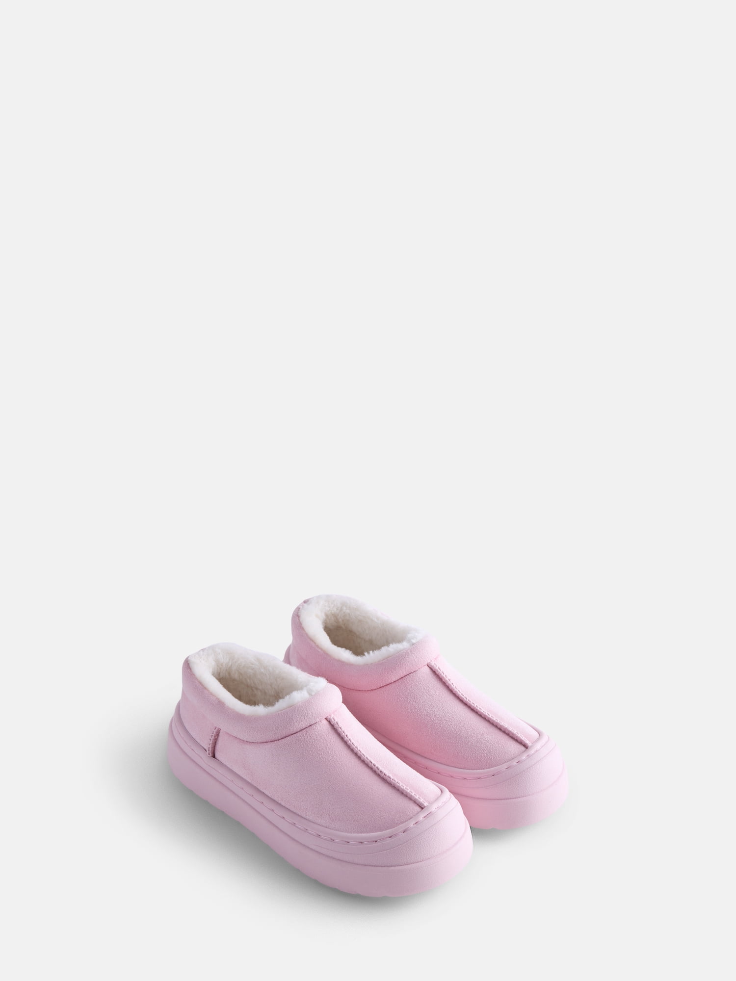 Wonder Nation Girls Bump Toe Cozy Slippers