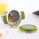 thumbnail image 4 of Dispositivo de remojo de té de acero inoxidable, filtro de malla, dispositivo de remojo de té y café, tamaño de filtro de malla fina de gran capacidad, asas dobles para colgar en teteras, tazas,, 4 of 5