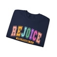 thumbnail image 3 of Rejoice Collegiate Easter Sweatshirt, Scripture Philippians Sweatshirt, 3 of 4