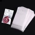 thumbnail image 2 of 100pcs Self Sealing Plastic OPP Bags Hanging Self Adhesive White Pouches for Wedding Party Jewelry Packaging Retail Display Bag 10x15.5cm, 2 of 6
